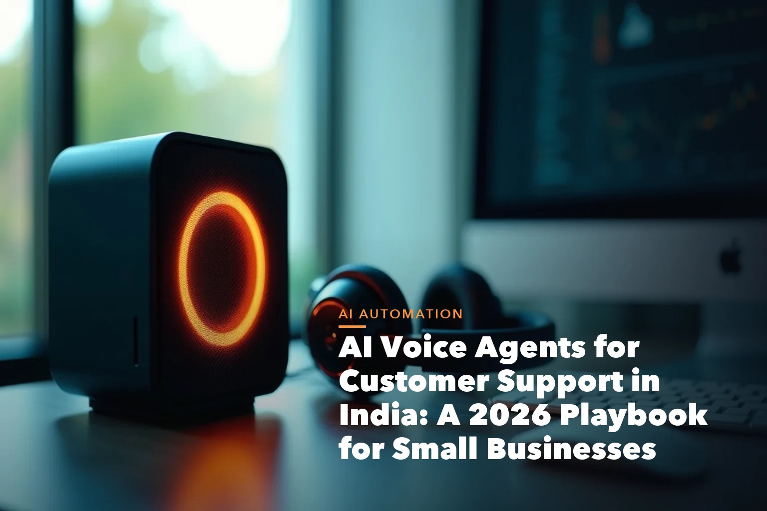 Business guide visual with process steps and compliance records for Voice Agents for Customer Support India 2026