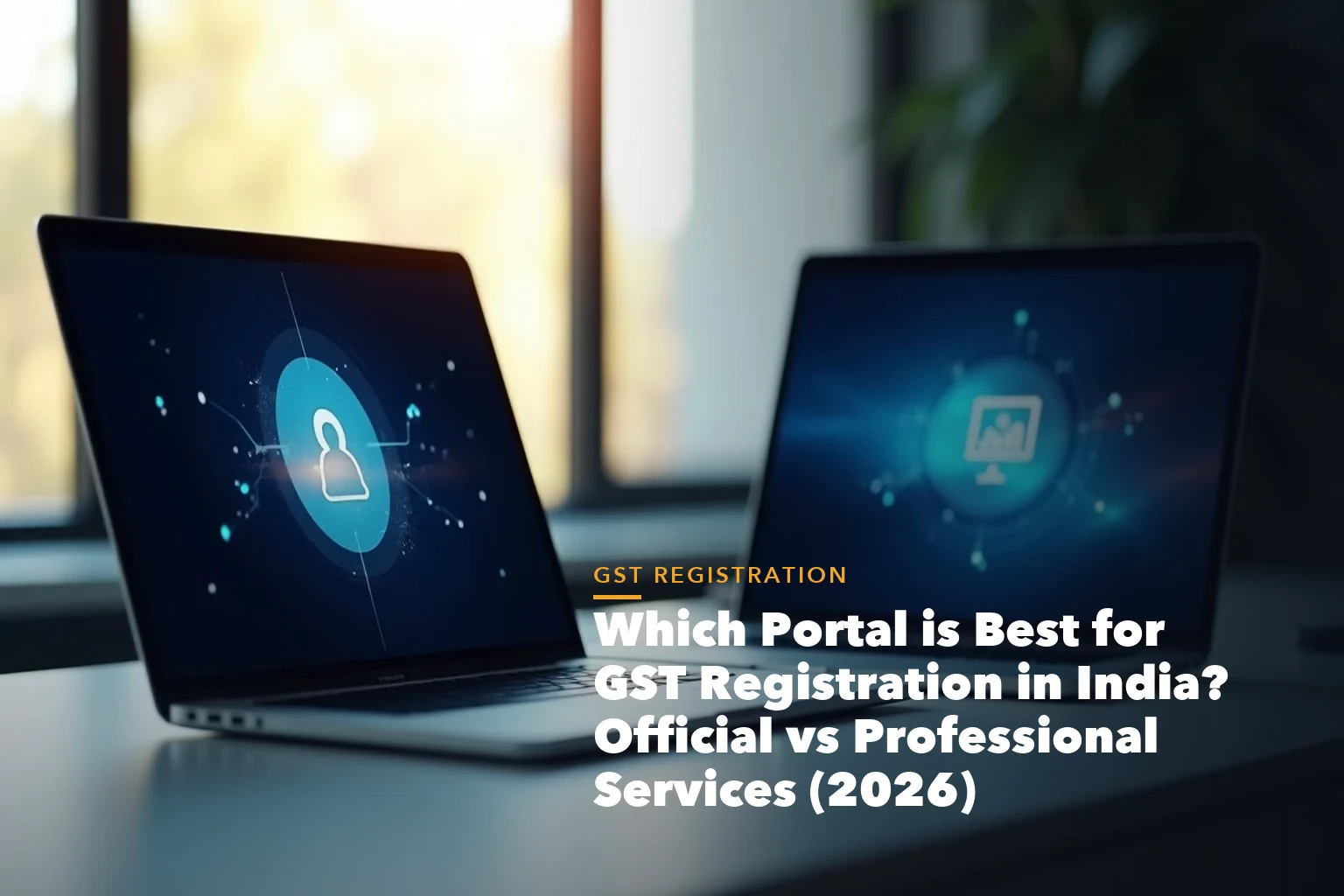 GST registration process visual from PAN and Aadhaar to GSTIN approval for Which Portal Best for GST Registration India