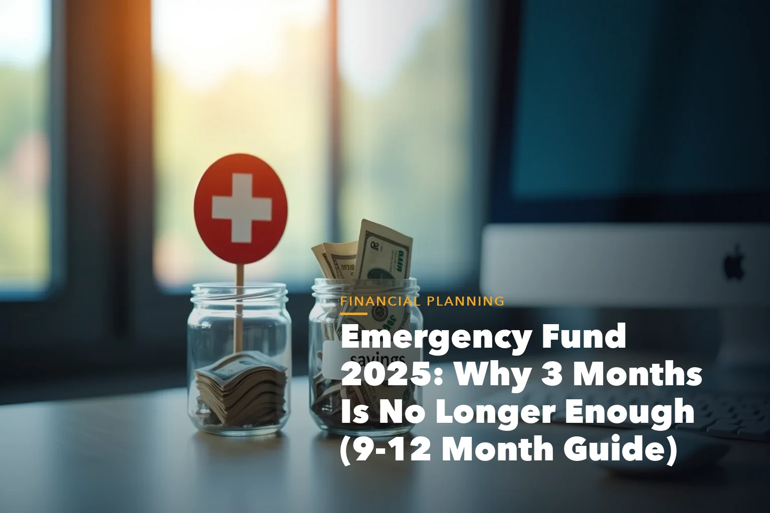 Business guide visual with process steps and compliance records for Emergency Fund 2025 Why Months Longer Enough