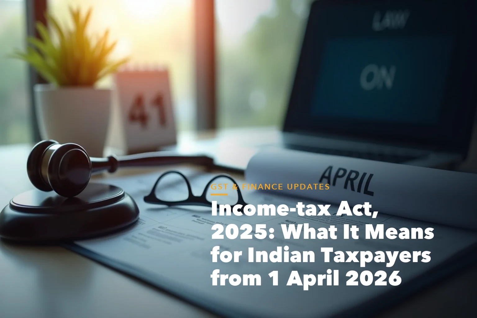 Business guide visual with process steps and compliance records for Income-tax Act, 2025 What Means for Indian