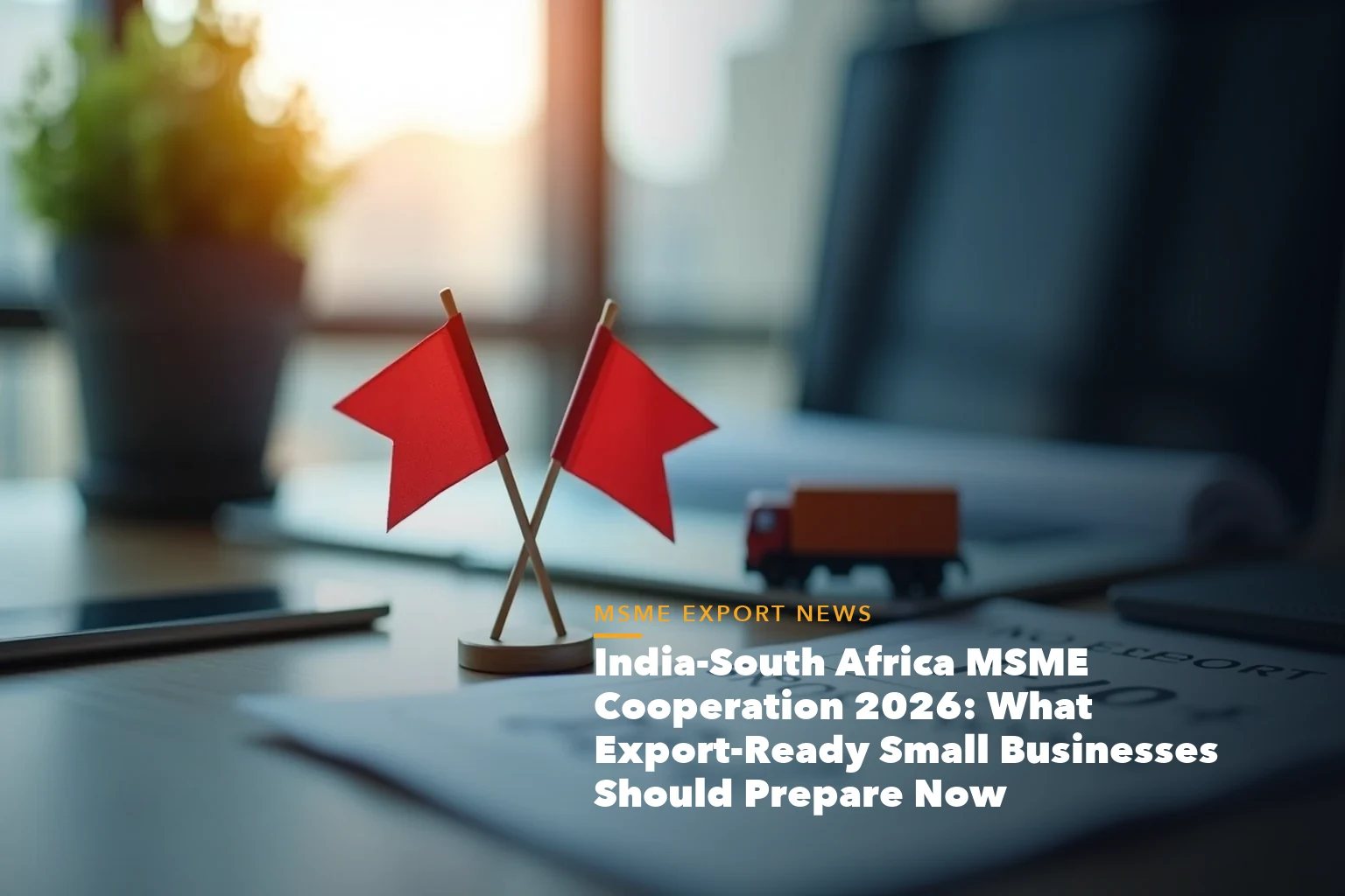 MSME registration benefits checklist with Udyam certificate for India-South Africa MSME Cooperation 2026