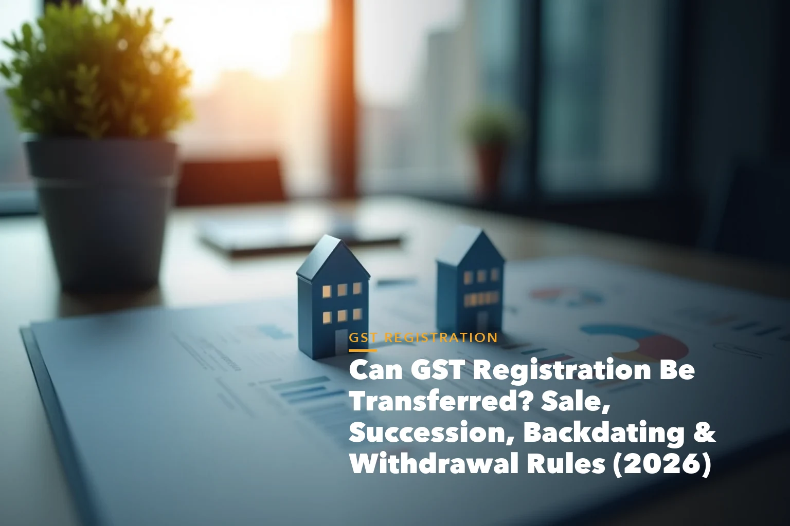 GST registration process visual from PAN and Aadhaar to GSTIN approval for Can GST Registration Transferred Sale,