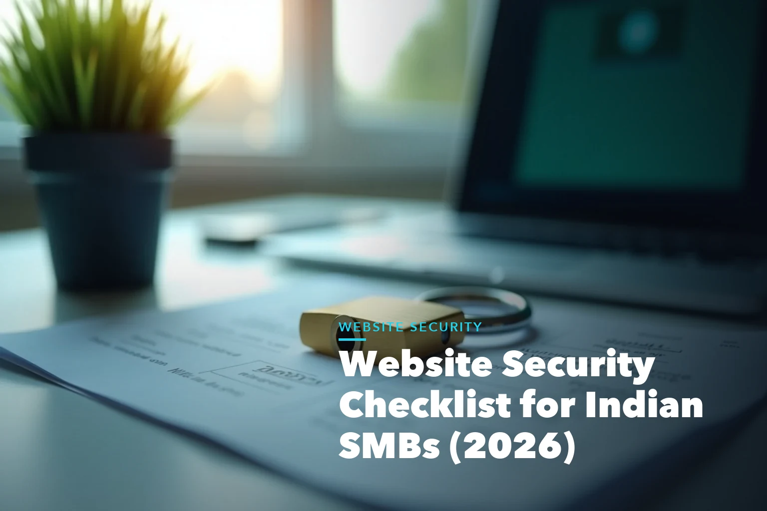 GST registration document checklist illustration for Website Security Checklist for Indian SMBs
