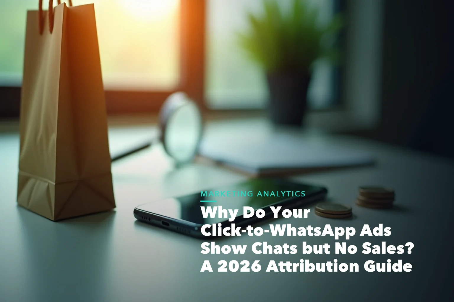 WhatsApp marketing workflow with template and conversion steps for Why Your Click-to-WhatsApp Ads Show Chats
