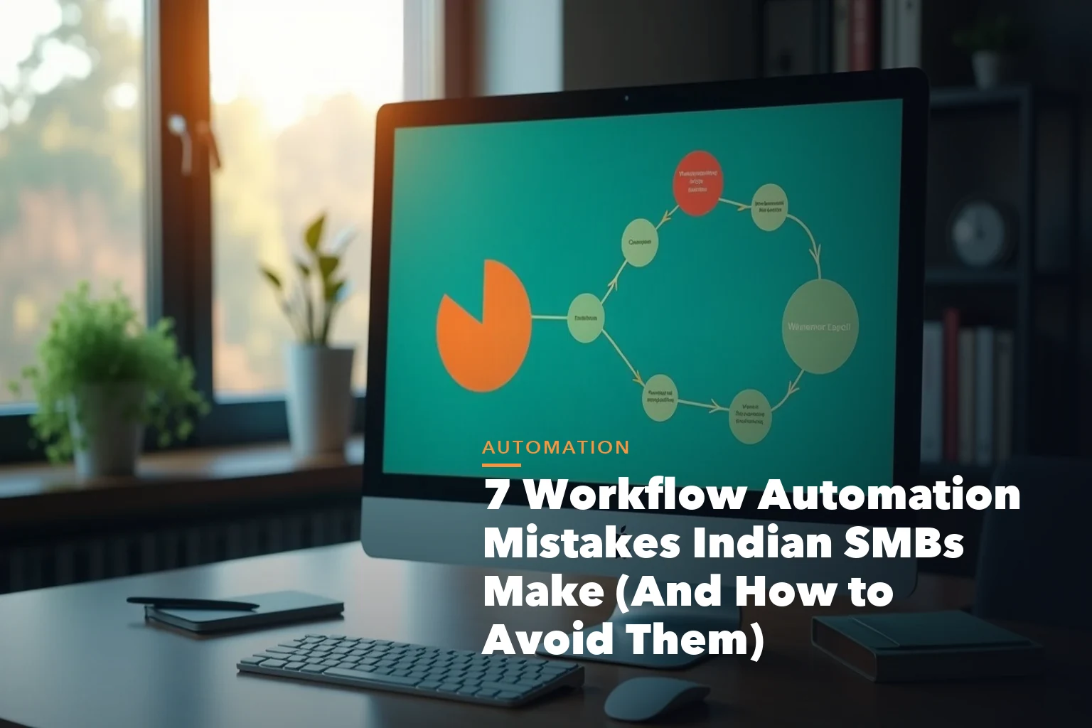 Workflow automation mistakes visual showing broken process risks error alerts and DPDP compliance checks